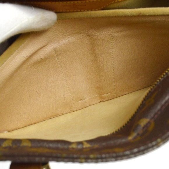 Authentic Louis Vuitton Shoulder Bag Luco Monogram Used LV Handbag Vintage​​ - Picture 7 of 11